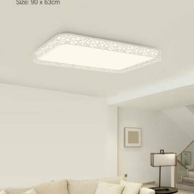 €202 with coupon for Xiaomi Yeelight YILAI YlXD07Yl 110W Rectangle Style Hollow LED Ceiling Light Pro for Home AC220-240V from BANGGOOD