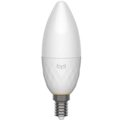 €8 with coupon for Xiaomi Yeelight YLDP09YL Bluetooth Mesh Version E14 3.5W Smart LED Candle Light Bulb AC220V from BANGGOOD