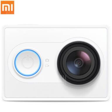 $69 FLASHDEAL for Xiaomi Yi Action Camera Official EU. Edition 2K Super HD  –  WHITE from GearBest