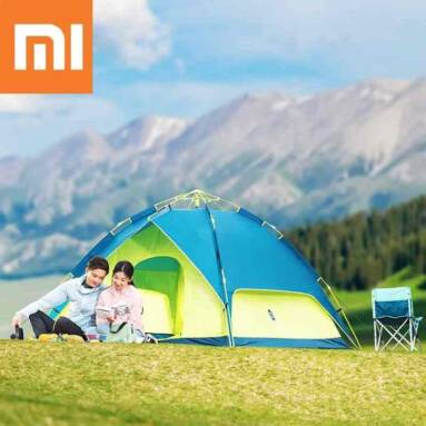 €60 with coupon for Xiaomi Zaofeng 3-4 People Automatic Tent Waterproof PU 1000mm Canopy Sunshade Outdoor Camping from BANGGOOD