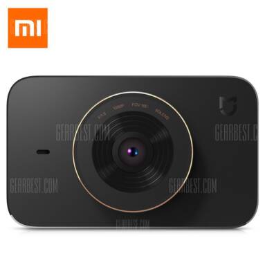 $50 with coupon for Xiaomi mijia Car DVR Camera  – BLACK – EU warehouse from GearBest