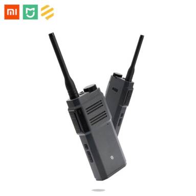 $129 with coupon for Xiaomi mijia D301 Intelligent Digital Walkie Talkie from GearBest