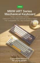 €70 with coupon for Xiaomi x MIIIW ART Series K19 Three Modes Wireless Mechanical keyboard from GEEKBUYING