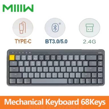 €55 with coupon for Xiaomi x MIIIW POP Series Z680cc Mechanical Keyboard from GEEKBUYING