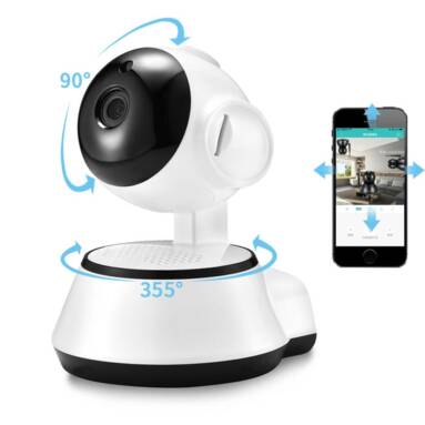 €14 with coupon for Xiaovv Q6S Smart 360° PTZ Panoramic 720P Wifi Baby Monitor H.264 ONVIF Two Way Audio Security IP Camera from EU CZ warehouse BANGGOOD