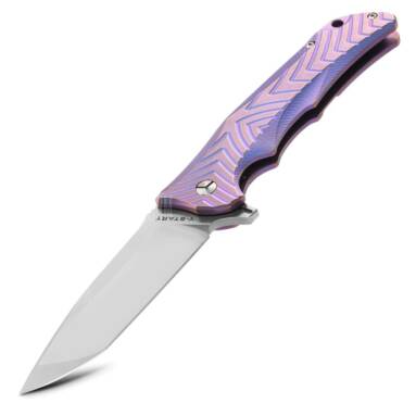 $53 with coupon Y – START LK5012 Folding Knife with Frame Lock  –  PURPLE from GearBest