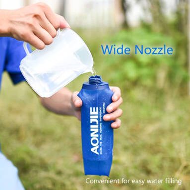 58% OFF AONIJIE Sports Foldable BPA PVC Free Soft Bottle 500ml,limited offer $3.99 from TOMTOP Technology Co., Ltd