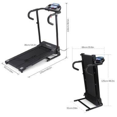 $30 OFF TOMSHOO Folding Electric Treadmill,free shipping $169.99(Code:TOMSHOW30) from TOMTOP Technology Co., Ltd