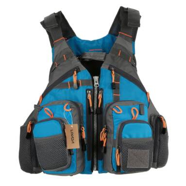 $4 OFF Lixada Outdoor Breathable Fishing Life Vest,free shipping $21.99(Code:VEST4) from TOMTOP Technology Co., Ltd