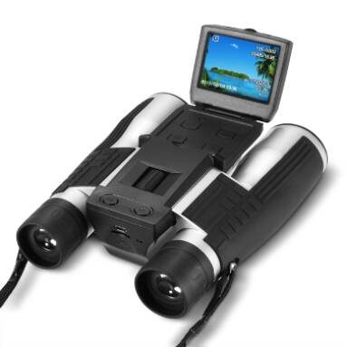 $11 Discount On 608 12×32 Digital Camera Binoculars With 2" LCD Display! from Tomtop INT