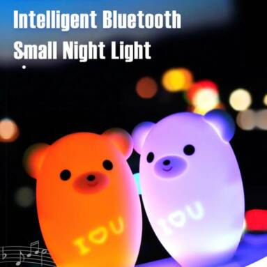 €12 with coupon for YAOLAN Lemon Bear Intelligent Bluetooth Night Light from Gearbest