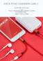 YAOMAISI Durable USB Cable for iPhone 7 / 8 / X - RED
