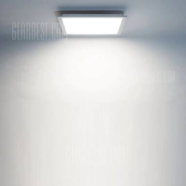 $36 flashsale for YEELIGHT Ultra Thin LED Panel Light  –  30 X 30CM 5700K  WHITE LIGHT from GearBest