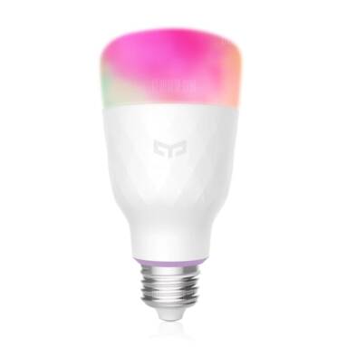 $17 with coupon for YEELIGHT YLDP06YL Smart Light Bulb 10W RGB E27  –  E27  WHITE EU warehouse from GearBest