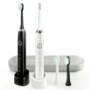 YS11 5 Brush Modes Essence Sonic Electric Wireless USB Rechargeable Toothbrush IPX7 Waterproof With 2 Toothbrush Head - Black