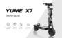 YUME X7 8000W 72V 45Ah 13 Inch Electric Scooter