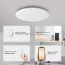 €79 with coupon for Yeelight ChuXin A2001C550 Star Edition 50W AC220V Smart Ceiling Light Dimmable Bluetooth Remote APP Voice Control Quick Installation Design Works With Mijia Homekit (Xiaomi Ecological Chain Brand) from EU PL warehouse BANGGOOD