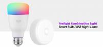 $26 with coupon for Yeelight Combination Light Smart Bulb E27 / USB Night Lamp EU warehouse from Gearbest