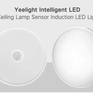 $93 with coupon for Yeelight Induction LED Ceiling Light Smart LED Ceiling Light 320mm Set – WHITE from GearBest