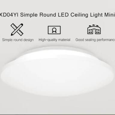$18 with coupon for Yeelight YILAI YlXD04Yl Simple Round LED Ceiling Light Mini for Home from GearBest