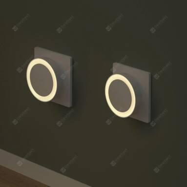 €10 with coupon for Yeelight YLYD11YL Light Sensor Plug-in LED Nightlight International Version ( Xiaomi Ecosystem Product ) – White 2PCS from GEARBEST