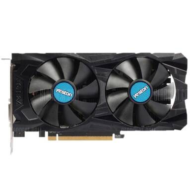$111 flashsale for Yeston Radeon RX 460 GPU 4GB Gaming Graphics Cards  –  BLACK from GearBest
