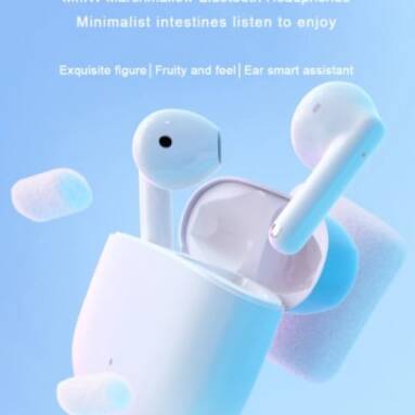 €19 with coupon for Youpin MIIIW MWTW03 TWS bluetooth 5.0 Earphones 13mm Large Dynamic Portable Super Mini Wireless Headset Type-C Charging In-ear Headphone With Charging Case from BANGGOOD