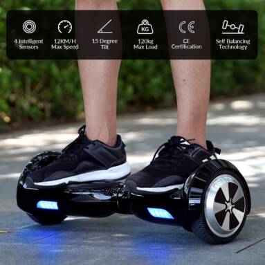 $169 with coupon for ZANMAX R1 Smart Self Balancing Scooter Racing Hoverboard from GearBest