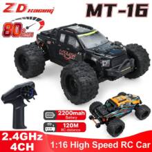 83 € s kuponem pro ZD Racing MT16 RTR 4WD Rychlé bezkomutátorové RC auto 3S Desert Monster Off-Road Truck ze skladů CN / EU BANGGOOD