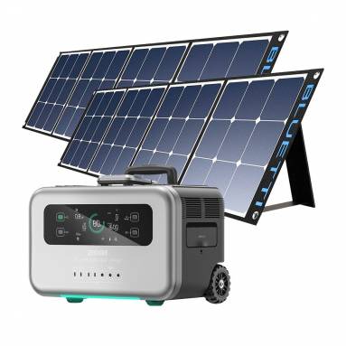 €2149 with coupon for ZENDURE SuperBase Pro 2000 Portable Power Station + BLUETTI SP120 120W Solar Panel from EU warehouse GEEKBUYING