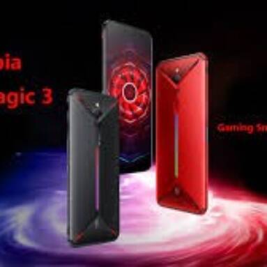 €483 with coupon for ZTE Nubia Red Magic 3 6.65 Inch FHD+ 5000mAh Android 9.0 48.0MP Rear Camera 8GB 128GB Snapdragon 855 4G Gaming Smartphone – Red Global Version from BANGGOOD