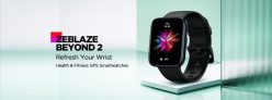 59 دولارًا مع كوبون لـ Zeblaze Beyond 2 Corning Gorilla Glass 1.78 بوصة 390 * 450 بكسل شاشة HD AMOLED دائمًا شاشة عرض معدل ضربات القلب SpO2 مراقب دقيق مدمج GPS 200+ Watch Faces 5ATM Waterproof Smart Watch - NO.1 من BANGGOOD
