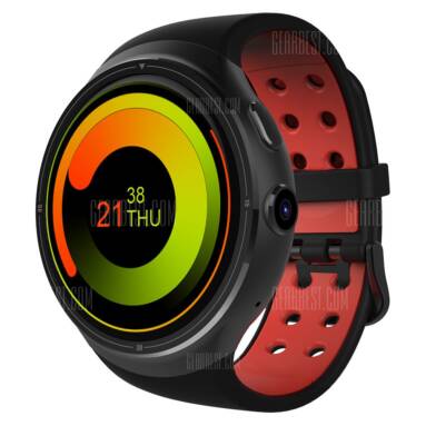 $89 with coupon for Zeblaze THOR 3G Smartwatch Phone  –  BLACK from Gearbest