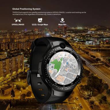 $128 with coupon for Zeblaze THOR 4 Dual Smart Watch from TOMTOP