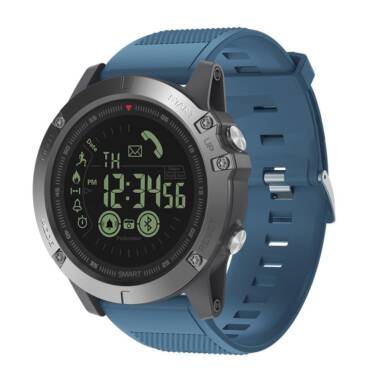 €15 with coupon for Zeblaze VIBE 3 Flagship Rugged All-day Activity Record 33 Month Long Standby Sport Smart Watch – Blue from BANGGOOD