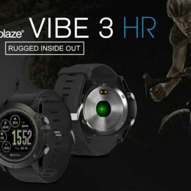 €21 with coupon for Zeblaze VIBE 3 HR Smartwatch IP67 Waterproof from GEARVITA