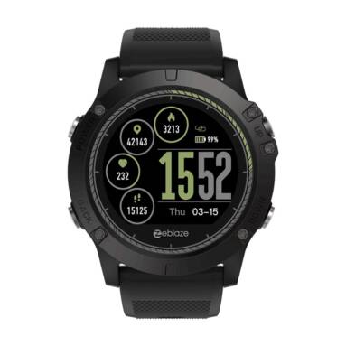 €29 with coupon for  Zeblaze VIBE 3 HR Rugged Inside Out HR Monitor 3D UI All-day Activity Record 1.22′ IPS Smart Watch from BANGGOOD