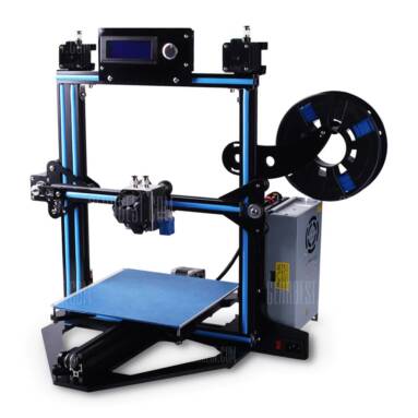 $219 flashsale for Zonestar Z5MR2 Mixed Color Printing DIY 3D Printer Kit  –  EU  BLUE AND BLACK from GearBest