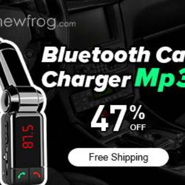 Bluetooth Car Charger MP3-47% Off from Newfrog.com