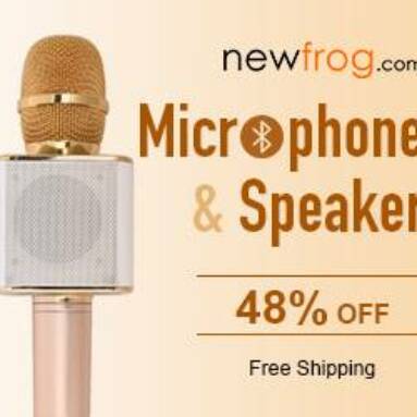 Microphone & Speaker-48% Off from Newfrog.com