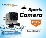 Waterproof Sports Camera-Up To 63% Off from Newfrog.com