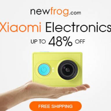 Xiaomi Electronics up to 48% off + free shipping@Newfrog.com from Newfrog.com