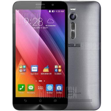 $132 with coupon for ASUS ZenFone 2 ( ZE551ML ) 4G Phablet 32GB ROM  –  SILVER from GearBest