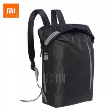 $11 with coupon for Original Xiaomi 20L Backpack Black from GearBest