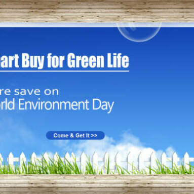 World Environment Day Promotion, Over 60% OFF Selected Items from Newfrog.com
