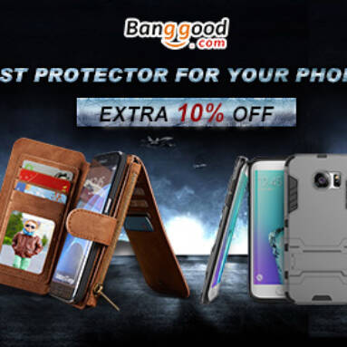 10% OFF for Iphone Samsung Cellphone Bags and Cases from BANGGOOD TECHNOLOGY CO., LIMITED