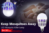 15W LED Mosquito Killer Light Bulb $4.50 Free Shipping  from Zapals