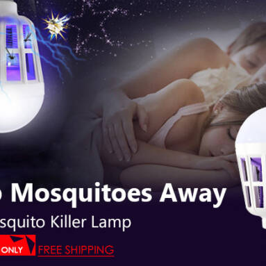 15W LED Mosquito Killer Light Bulb $4.50 Free Shipping  from Zapals