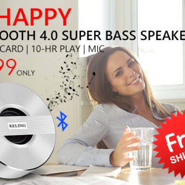 Only $9.99 Free Shipping for KELING A5 Wireless Bluetooth Speaker from Zapals