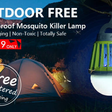 Only $24.99 Free Shipping for Sorbo Waterproof Mosquito Killer USB LED Camping Lantern from Zapals